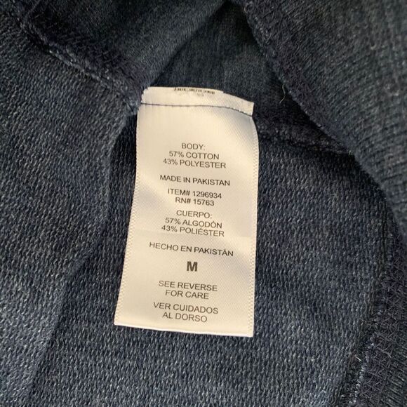 Champion Sweatshirt Sweater Men M Dark Navy Blue Crew Preppy Nautical Normcore - Picture 6 of 8